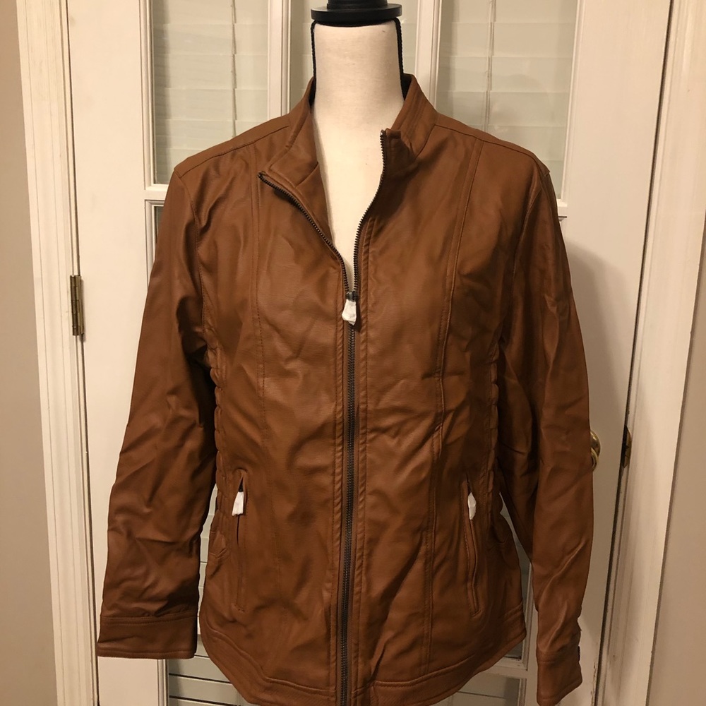 Feux leather jacket from Sears brand new